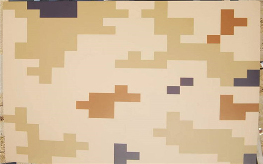 毕节荒漠迷彩漆喷涂